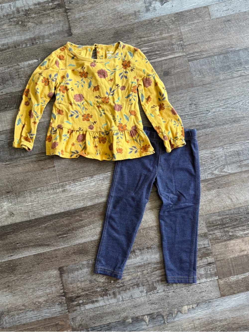 Carter’s Fall Floral Outfit